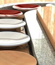 開店寿司のレーン